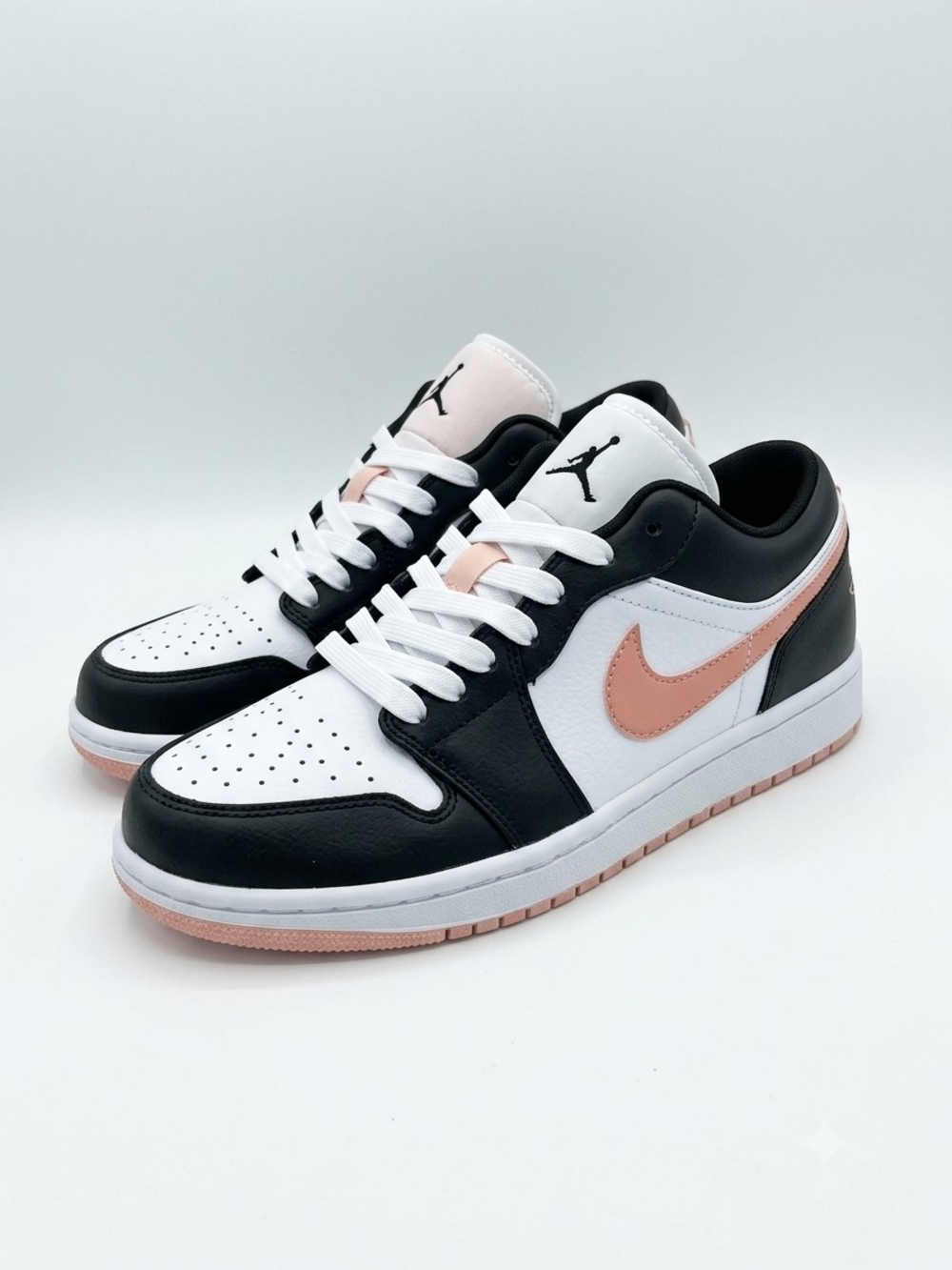 Jordan Low Top Sneakers - White Black Pink